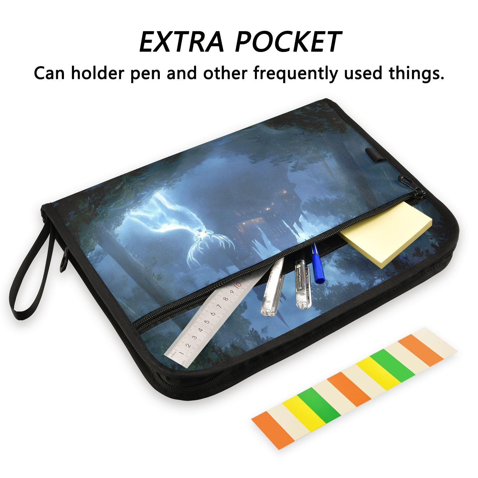 Amazon.com : KYZSXZ Expanding Accordion File Folder Surreal Deer